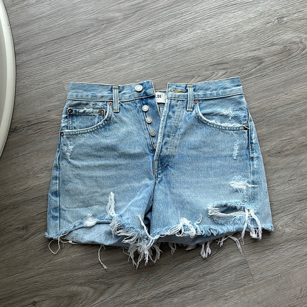Agolde Parker Long Shorts
